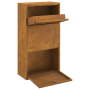 Buzón de Entrega de Paquetes 44x22x82 cm Acero Envejecido de , Buzones de correo - Ref: Foro24-874925, Precio: 85,55 €, Descu...