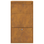Buzón de Entrega de Paquetes 44x22x82 cm Acero Envejecido de , Buzones de correo - Ref: Foro24-874925, Precio: 85,55 €, Descu...