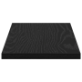 Tableros de Estantería 4 pcs Roble Negro 40x20x1.5 cm Madera