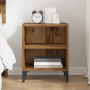 Cabinet de Noche Madera Antigua 40x30x50 cm Madera Aglomerada de , Mesitas de noche - Ref: Foro24-875099, Precio: 43,67 €, De...