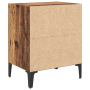 Cabinet de Noche Madera Antigua 40x30x50 cm Madera Aglomerada de , Mesitas de noche - Ref: Foro24-875099, Precio: 43,67 €, De...