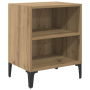 Cabinetes de Noche 2 pcs Roble 40x30x50 cm de , Mesitas de noche - Ref: Foro24-875101, Precio: 67,37 €, Descuento: %