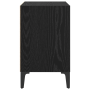 Armarios de Noche 2 pcs en Roble Negro 40x30x50 cm de Madera de , Mesitas de noche - Ref: Foro24-875103, Precio: 69,31 €, Des...