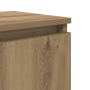 Mesita de Noche de Roble Artesanal Roble artesanal MDF de , Mesitas de noche - Ref: Foro24-875105, Precio: 44,42 €, Descuento: %