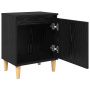 Mesita de Noche de Encino Negro Encino negro Madera elaborada de , Mesitas de noche - Ref: Foro24-875106, Precio: 45,52 €, De...