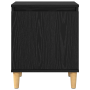 Mesita de Noche de Encino Negro Encino negro Madera elaborada de , Mesitas de noche - Ref: Foro24-875106, Precio: 45,52 €, De...