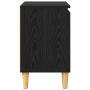 Mesita de Noche de Encino Negro Encino negro Madera elaborada de , Mesitas de noche - Ref: Foro24-875106, Precio: 45,52 €, De...