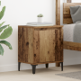 Mesita de Noche de Madera Vieja Madera Vieja Madera maciza, metal de , Mesitas de noche - Ref: Foro24-875107, Precio: 46,90 €...
