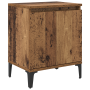 Mesita de Noche de Madera Vieja Madera Vieja Madera maciza, metal de , Mesitas de noche - Ref: Foro24-875107, Precio: 46,90 €...