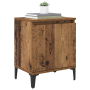 Mesita de Noche de Madera Vieja Madera Vieja Madera maciza, metal de , Mesitas de noche - Ref: Foro24-875107, Precio: 46,90 €...