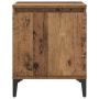 Mesita de Noche de Madera Vieja Madera Vieja Madera maciza, metal de , Mesitas de noche - Ref: Foro24-875107, Precio: 46,90 €...