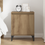 Mesa de Noche de Madera de Roble Artesanal Roble Artesanal | Foro24.es | Tu tienda online para hogar, jardín y más Foro24.es