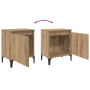 Mesa de Noche de Madera de Roble Artesanal Roble Artesanal | Foro24.es | Tu tienda online para hogar, jardín y más Foro24.es