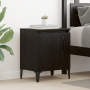 Mesita de Noche de Roble Negro Roble negro Madera elaborada de , Mesitas de noche - Ref: Foro24-875109, Precio: 48,11 €, Desc...