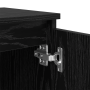 Mesita de Noche de Roble Negro Roble negro Madera elaborada de , Mesitas de noche - Ref: Foro24-875109, Precio: 48,11 €, Desc...