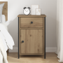 Mesa de Noche Roble Hecho a Mano 40x42x60 cm Madera de Calidad de , Mesitas de noche - Ref: Foro24-875782, Precio: 55,65 €, D...