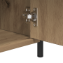 Gabinetes de Noche 2 pcs Roble Artesanal 40x42x60 cm Madera Elaborada de , Mesitas de noche - Ref: Foro24-875783, Precio: 101...