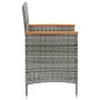Sillas de comedor de jardín 2 unidades ratán sintético gris | Foro24.es | Tu tienda online para hogar, jardín y más Foro24.es