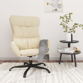 Sillón de relax de tela color crema de , Sillones - Ref: Foro24-341178, Precio: 114,26 €