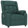 Sillón de masaje de tela verde oscuro de , Sillones de masaje eléctricos - Ref: Foro24-348126, Precio: 195,14 €