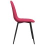 Sillas de comedor 6 unidades terciopelo rojo tinto de , Sillas de comedor - Ref: Foro24-3082886, Precio: 327,24 €, Descuento: %
