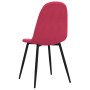 Sillas de comedor 6 unidades terciopelo rojo tinto de , Sillas de comedor - Ref: Foro24-3082886, Precio: 327,24 €, Descuento: %