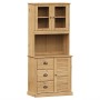 Aparador alto VIGO madera maciza de pino 78x40x175 cm de , Aparadores - Ref: Foro24-3188304, Precio: 325,79 €, Descuento: %