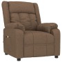 Sillón de masaje eléctrico tela marrón de , Sillones de masaje eléctricos - Ref: Foro24-348124, Precio: 195,14 €, Descuento: %