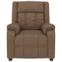 Sillón de masaje eléctrico tela marrón de , Sillones de masaje eléctricos - Ref: Foro24-348124, Precio: 195,14 €, Descuento: %