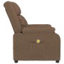 Sillón de masaje eléctrico tela marrón de , Sillones de masaje eléctricos - Ref: Foro24-348124, Precio: 195,14 €, Descuento: %