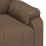 Sillón de masaje eléctrico tela marrón de , Sillones de masaje eléctricos - Ref: Foro24-348124, Precio: 195,14 €, Descuento: %