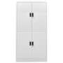 Armario de oficina de acero gris claro 90x40x180 cm de , Taquillas y armarios de almacenamiento - Ref: Foro24-335943, Precio:...
