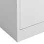 Armario de oficina de acero gris claro 90x40x180 cm de , Taquillas y armarios de almacenamiento - Ref: Foro24-335943, Precio:...