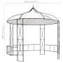 Cenador redondo blanco 300x290 cm de , Carpas y cenadores - Ref: Foro24-310030, Precio: 253,68 €, Descuento: %