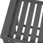 Soporte para leña de exterior madera pino gris 108x52x74 cm de , Bolsas y soportes de leña - Ref: Foro24-822633, Precio: 97,9...