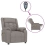 Sillón de masaje eléctrico tela gris taupé de , Sillones de masaje eléctricos - Ref: Foro24-3143587, Precio: 234,75 €
