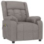 Sillón de masaje eléctrico tela gris taupé de , Sillones de masaje eléctricos - Ref: Foro24-3143587, Precio: 234,75 €