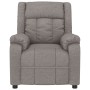 Sillón de masaje eléctrico tela gris taupé de , Sillones de masaje eléctricos - Ref: Foro24-3143587, Precio: 234,75 €