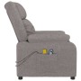 Sillón de masaje eléctrico tela gris taupé de , Sillones de masaje eléctricos - Ref: Foro24-3143587, Precio: 234,75 €