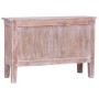 Aparador con 2 cajones madera maciza de caoba 90x30x60 cm de , Aparadores - Ref: Foro24-283852, Precio: 206,85 €, Descuento: %