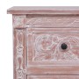 Aparador con 2 cajones madera maciza de caoba 90x30x60 cm de , Aparadores - Ref: Foro24-283852, Precio: 206,85 €, Descuento: %