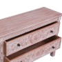 Aparador con 2 cajones madera maciza de caoba 90x30x60 cm de , Aparadores - Ref: Foro24-283852, Precio: 206,85 €, Descuento: %
