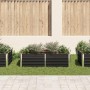 Jardinera elevada acero galvanizado gris antracita 160x80x45 cm de , Maceteros y jardineras - Ref: Foro24-47013, Precio: 50,1...