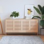 Puertas de armario de lamas 4 uds madera de pino 61,5x39,4 cm de , Puertas de armarios - Ref: Foro24-151117, Precio: 70,64 €,...