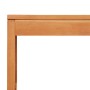 Banco de jardín de madera maciza de eucalipto 80 cm