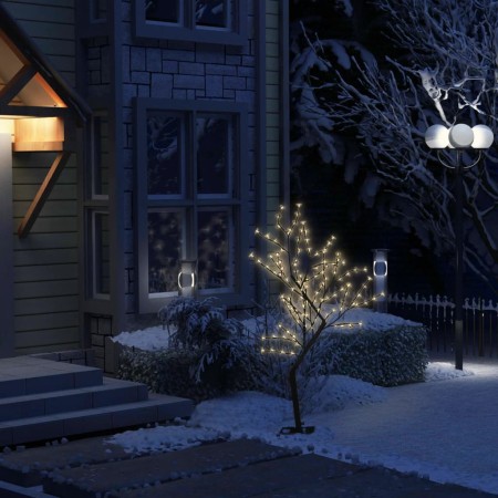 Árbol de Navidad 128 LEDs blanco cálido flores de cerezo 120 cm | Foro24.es | Tu tienda online para hogar, jardín y más Foro24.es