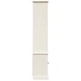 Librería VIGO madera maciza de pino blanco 85x35x170 cm