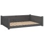 Cama para perros madera maciza de pino gris 95,5x65,5x28 cm | Foro24.es | Tu tienda online para hogar, jardín y más Foro24.es