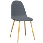 Sillas de comedor 6 unidades terciopelo gris oscuro de , Sillas de comedor - Ref: Foro24-3082871, Precio: 287,69 €, Descuento: %
