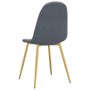 Sillas de comedor 6 unidades terciopelo gris oscuro de , Sillas de comedor - Ref: Foro24-3082871, Precio: 287,69 €, Descuento: %